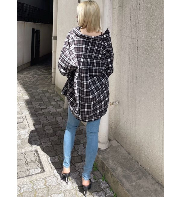 GYDA「ミドルウエストSHAPELYスキニーデニムパンツ」|デニム|