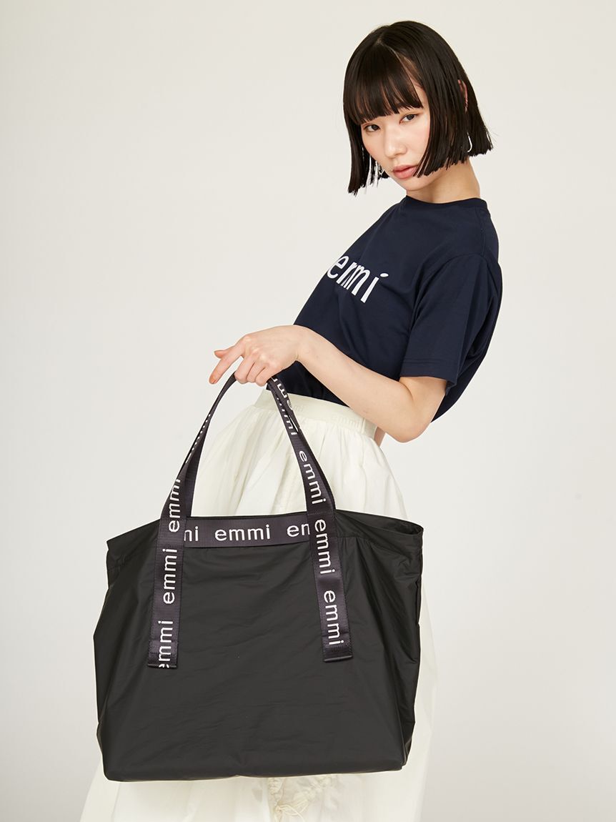 emmi atelier「【10th】【ONLINE限定カラー】emmiロゴビッグトートバッグ」|トートバッグ|