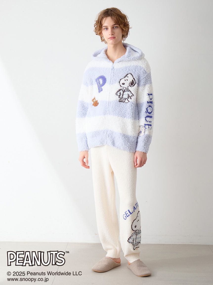 PEANUTS】【UNISEX】オリジナルアート ジャガードパーカ（gelato pique