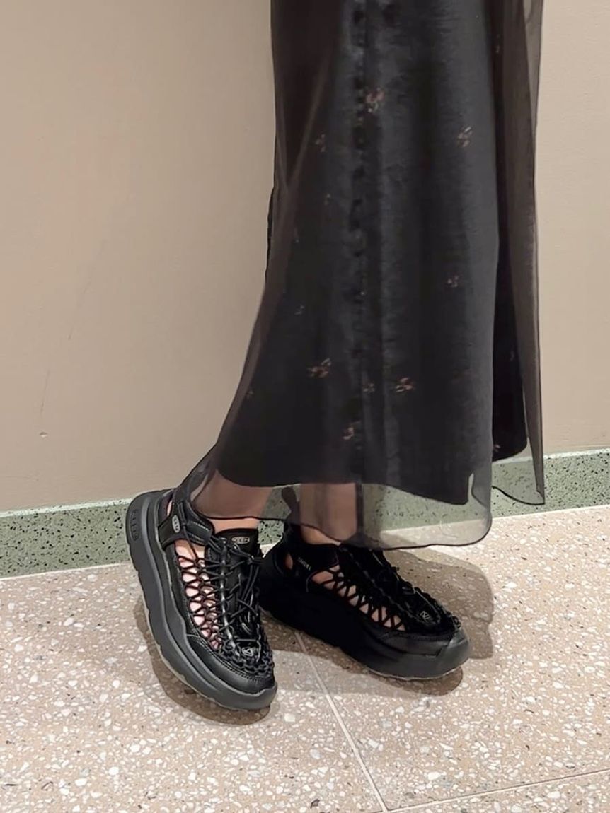 SNIDEL「レイヤードプリントキャミワンピース」|ワンピース|