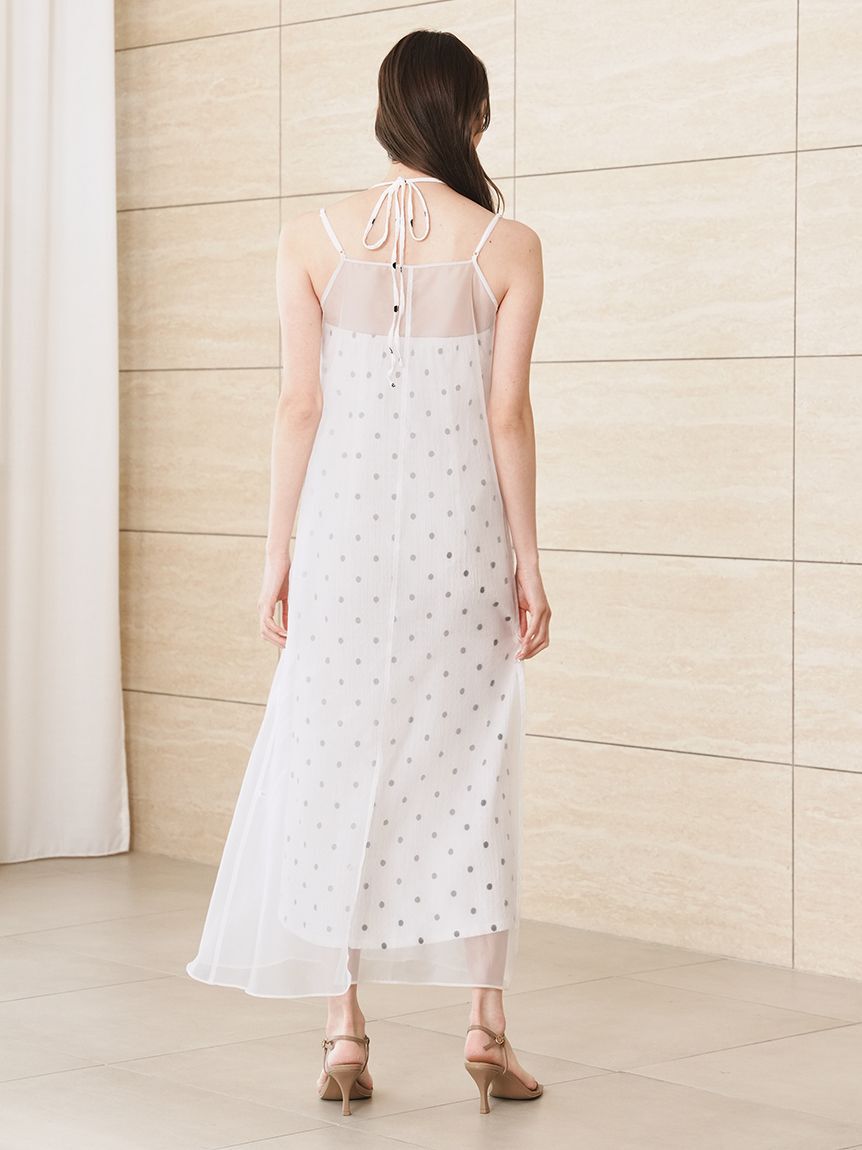 SNIDEL「レイヤードプリントキャミワンピース」|ワンピース|