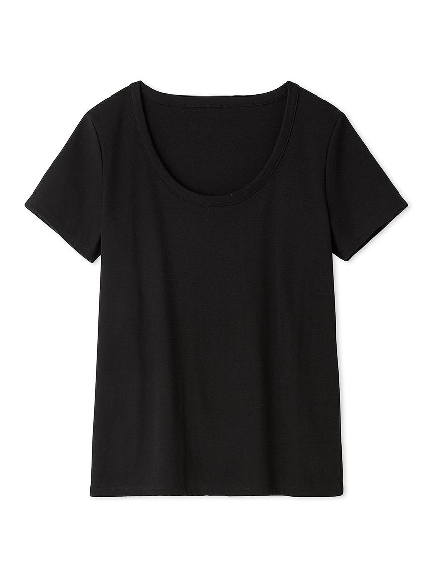 FRAY I.D「ラウンドネックTシャツ」|Tシャツ・カットソー|BLK