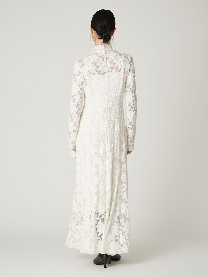 フラワーストレッチレースワンピース（FRAY I.D）｜ルミネの