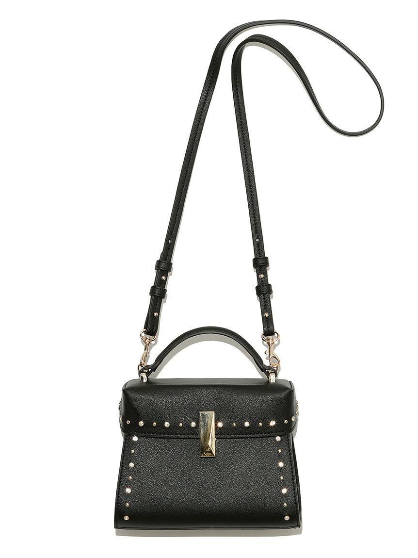 CELFORD「【リュタン】ビジュースタッズポシェット」|ショルダー・メッセンジャー|BLK