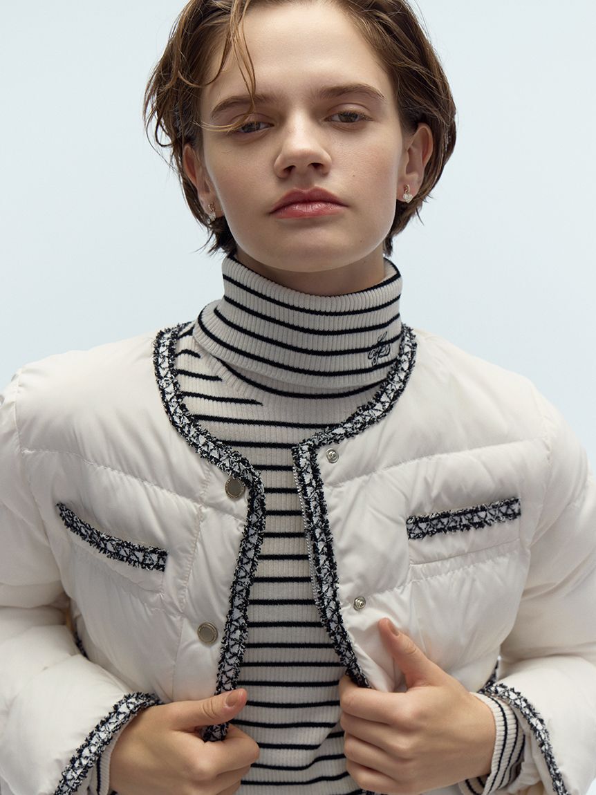 トリムデザインキルティングジャケット（CELFORD）｜ルミネの