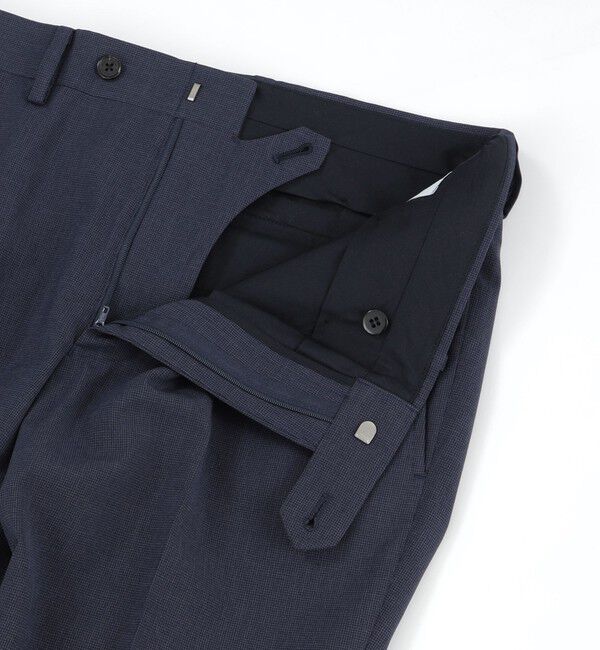 MACKINTOSH PHILOSOPHY「トロッター トラウザーズ#055 ポリエステルトロピカル」|スラックス|