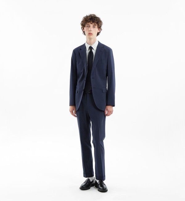 MACKINTOSH PHILOSOPHY「トロッター トラウザーズ#055 ポリエステルトロピカル」|スラックス|