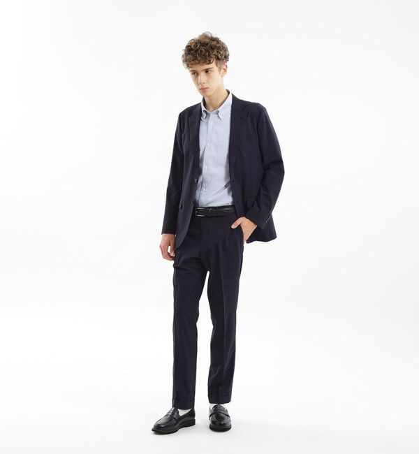 MACKINTOSH PHILOSOPHY「トロッター トラウザーズ#055 ポリエステルトロピカル」|スラックス|