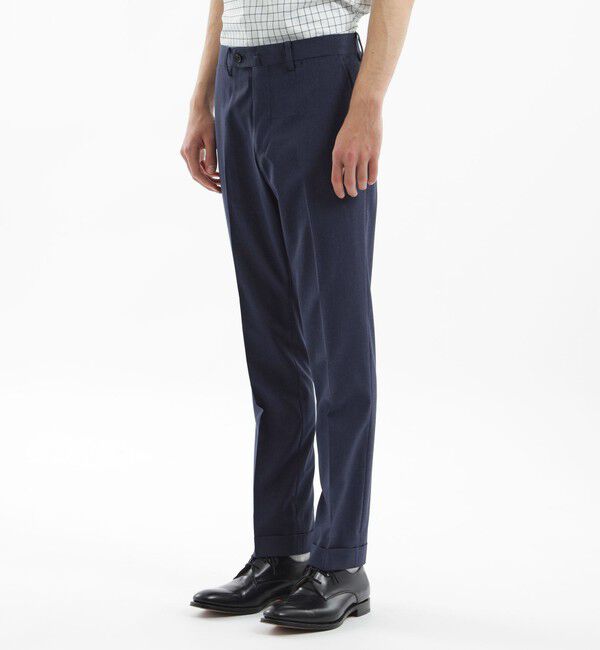 MACKINTOSH PHILOSOPHY「トロッター トラウザーズ#055 ポリエステルトロピカル」|スラックス|