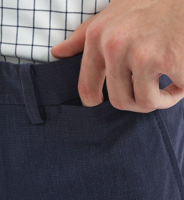 MACKINTOSH PHILOSOPHY「トロッター トラウザーズ#055 ポリエステルトロピカル」|スラックス|