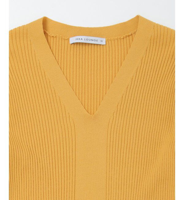 IKKA LOUNGE「ハイゲージVネックプルオーバー」|プルオーバー|