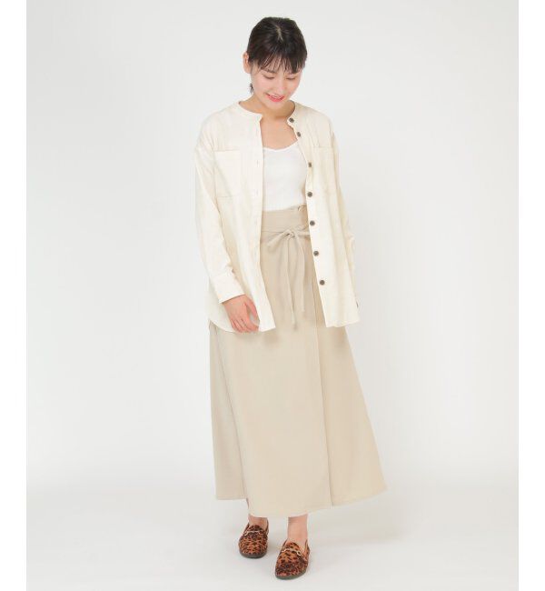 ikka「バンドカラーシャツ」|シャツ・ブラウス|