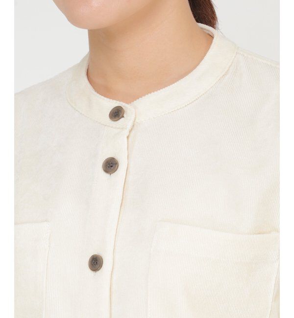 ikka「バンドカラーシャツ」|シャツ・ブラウス|