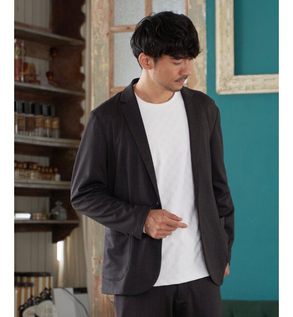 IKKA LOUNGE「【セットアップ対応】GOKU楽ワーク テーラードジャケット」|テーラードジャケット|