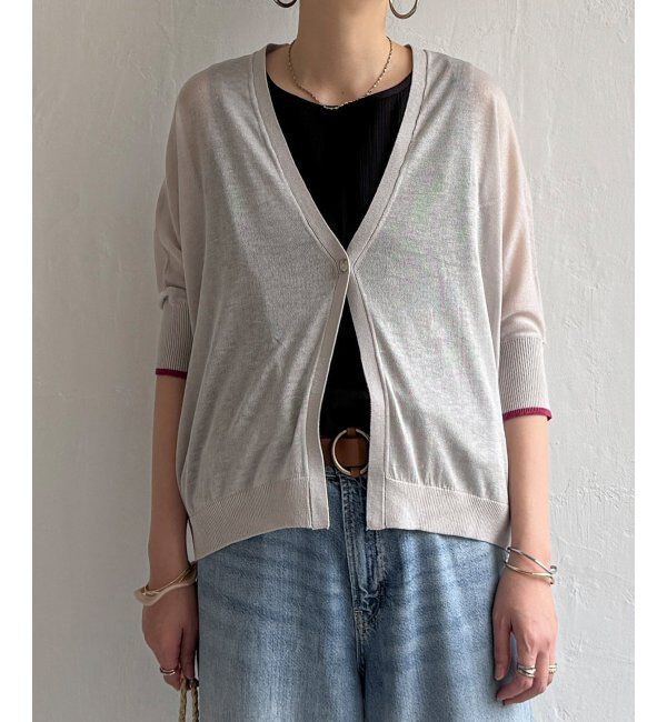 Lbc with Life「カーデノースリブラウスセット」|ニット・セーター|