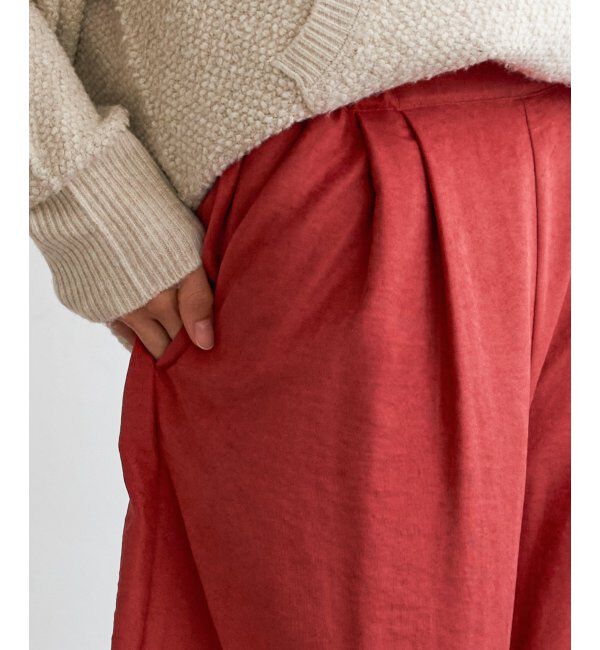 Lbc with Life「タックワイドガウチョパンツ」|その他|