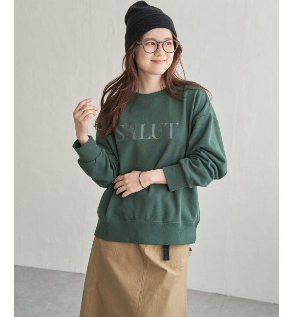 Lbc with Life「ステッチ刺繍ロゴ裏毛プルオーバー」|その他|