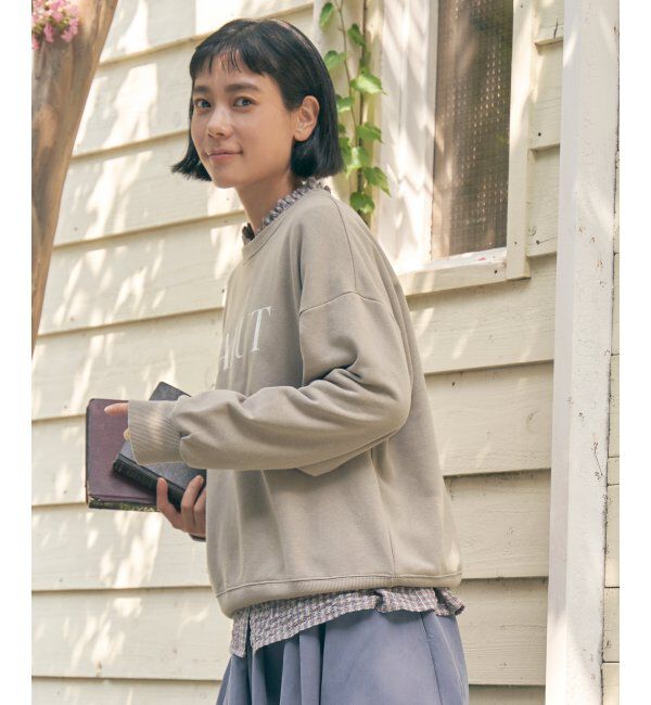 Lbc with Life「ステッチ刺繍ロゴ裏毛プルオーバー」|その他|