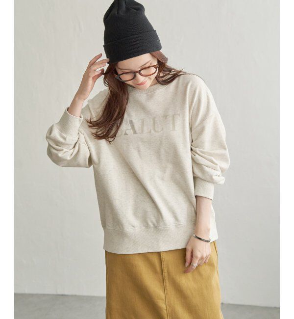Lbc with Life「ステッチ刺繍ロゴ裏毛プルオーバー」|その他|