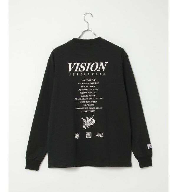 VENCE share style「VISION STREET WEAR ヴィジョンストリートウェア メッセージプリントロンT」|Tシャツ・カットソー|