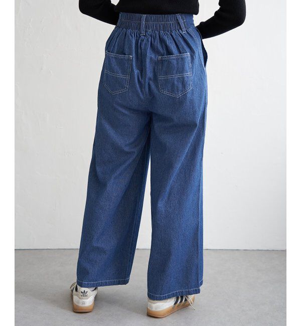 VENCE share style「6.5OZデニムベイカーパンツ」|デニム|