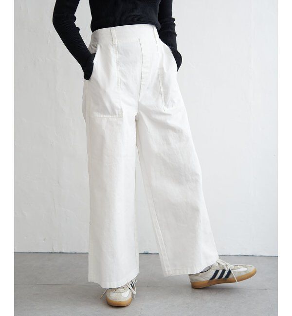 VENCE share style「6.5OZデニムベイカーパンツ」|デニム|