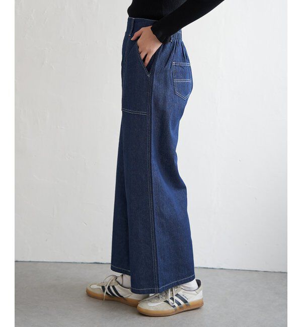 VENCE share style「6.5OZデニムベイカーパンツ」|デニム|
