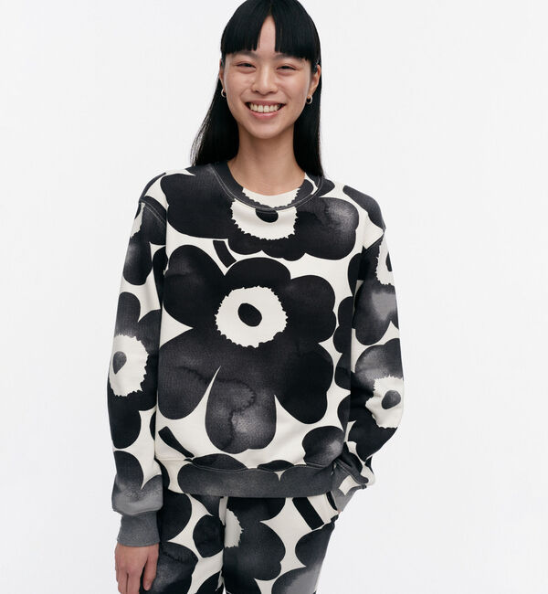 Marimekko「Leiot Akvarelli Unikko スウェット」|シャツ・ブラウス|