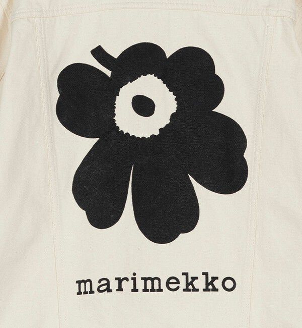 Marimekko「【一部店舗・オンラインストア限定】Maridenim Murros Unikko Placement デニムジャケット」|その他|