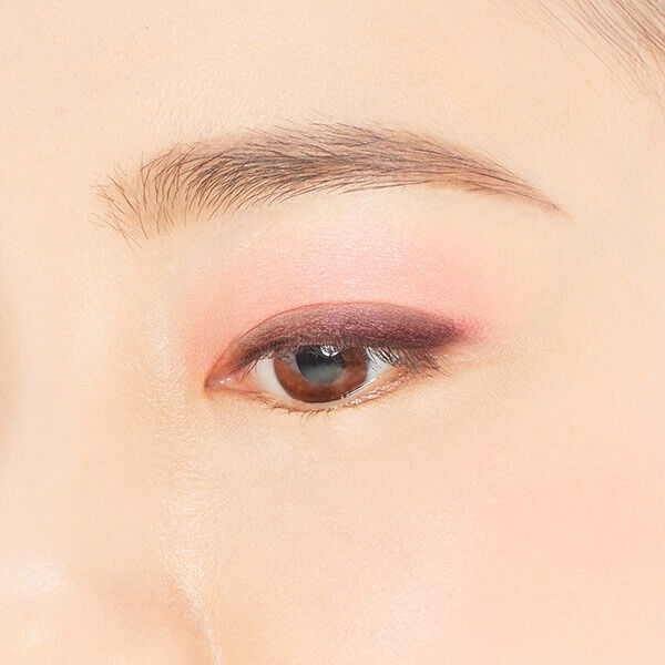  「ドゥーナチュラル コーディネート アイ カラー BR/PK01(ブラウン＆ピンク) 本体」|アイシャドウ|