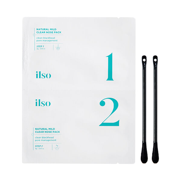  「ilso ナチュラルマイルドクリアノーズパック (5回分)」|フェイスマスク・パック|