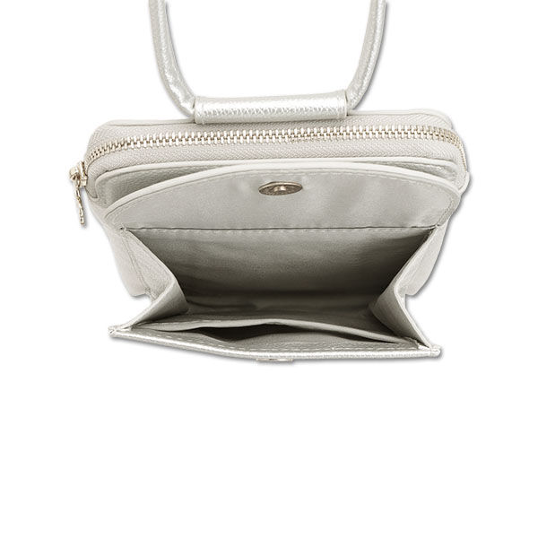 MARY QUANT「シュリンクデイジーペタル モバイルショルダー」|ショルダー・メッセンジャー|