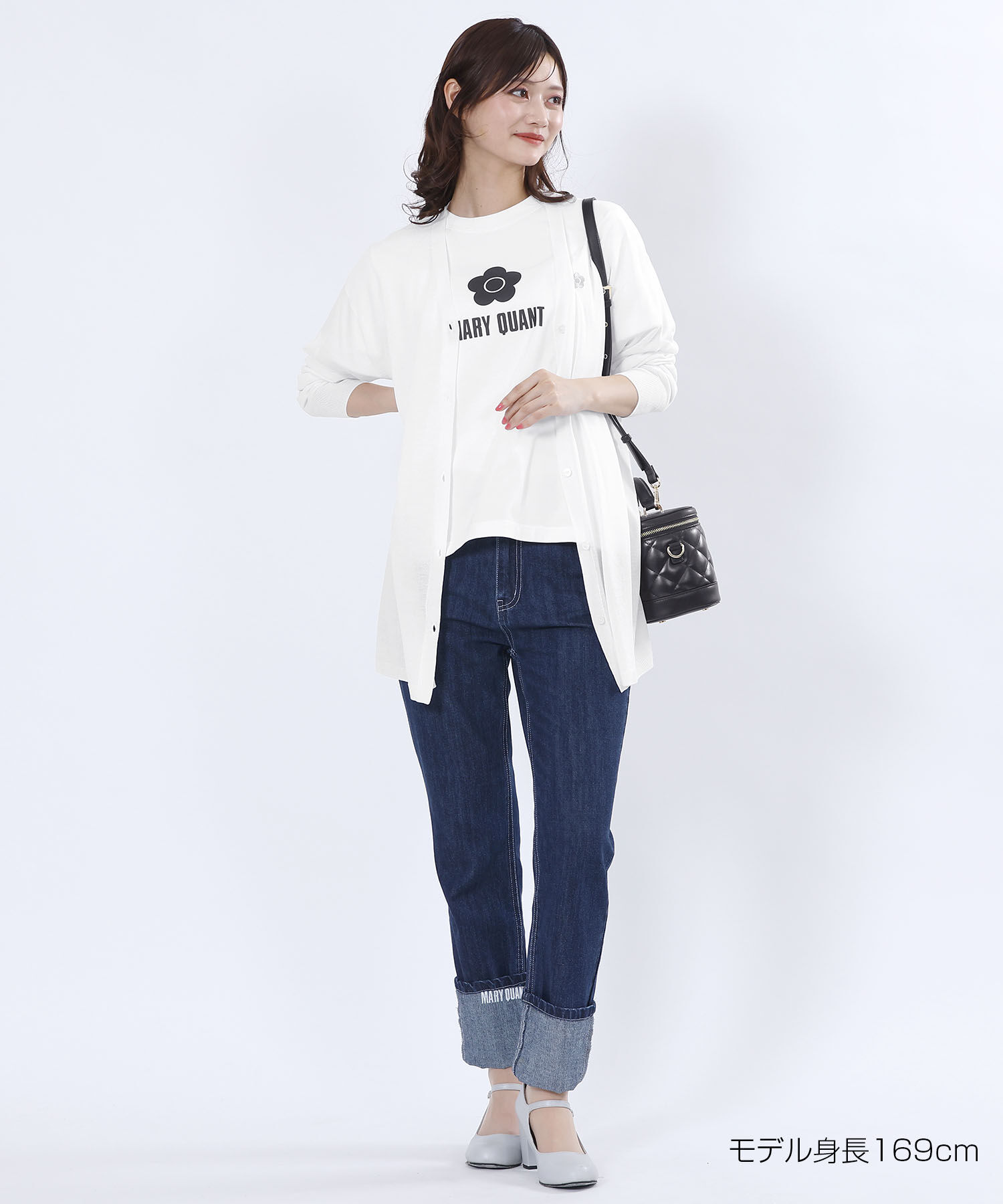 MARY QUANT「シンプルデイジーロゴ2 Tシャツ」|Tシャツ・カットソー|