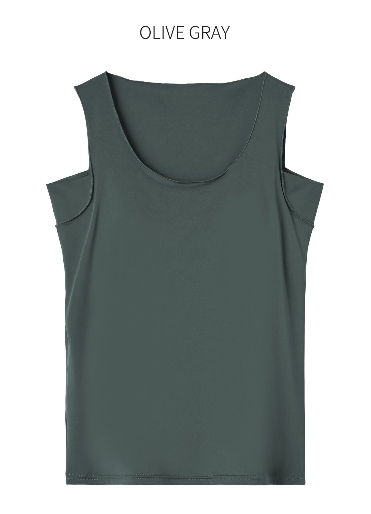 STYLE DELI「ワキ汗取りカップ付きインナータンクトップ／ハイバック」|インナー|