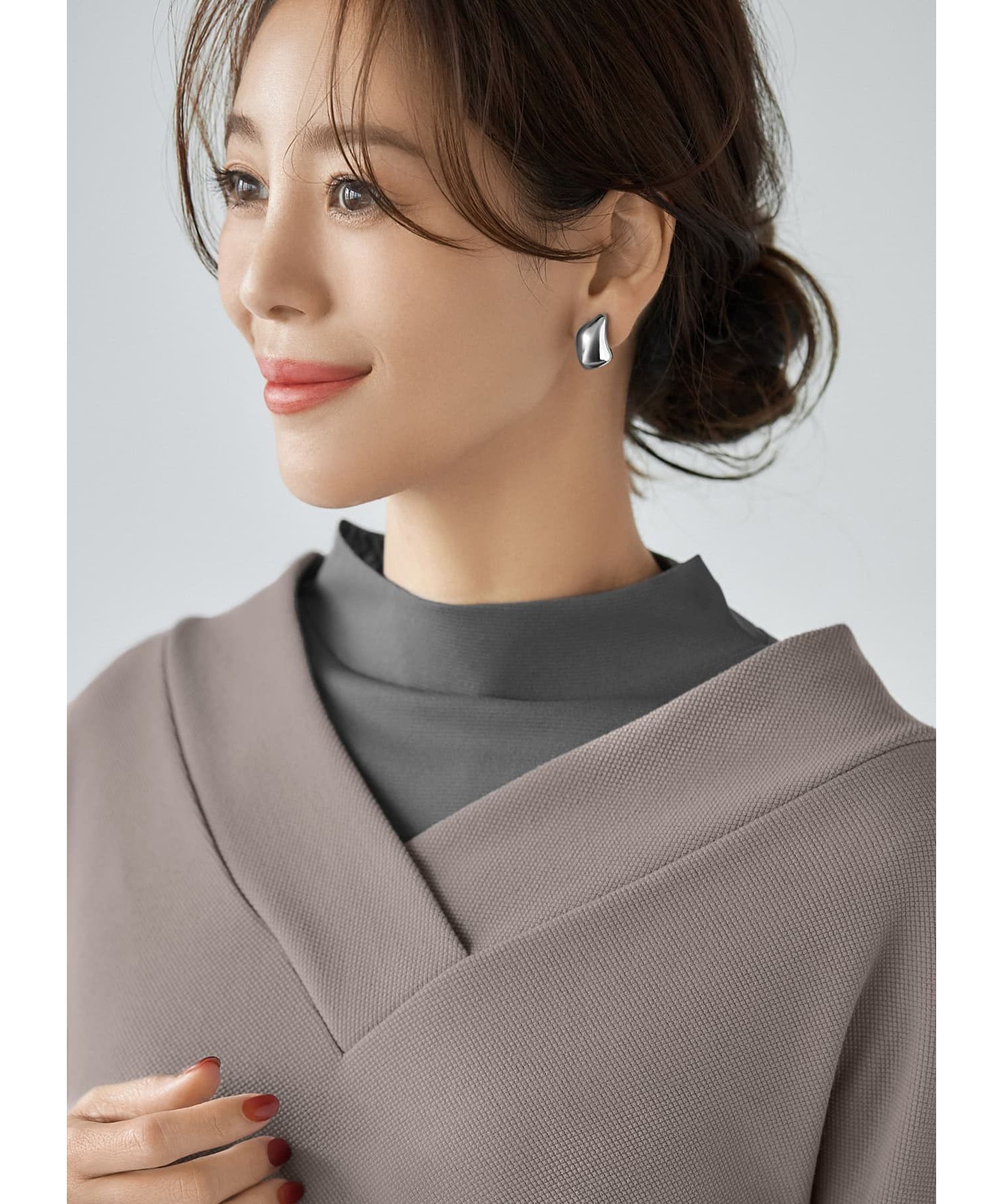 STYLE DELI「膨らみパーツイヤリング」|イヤリング|