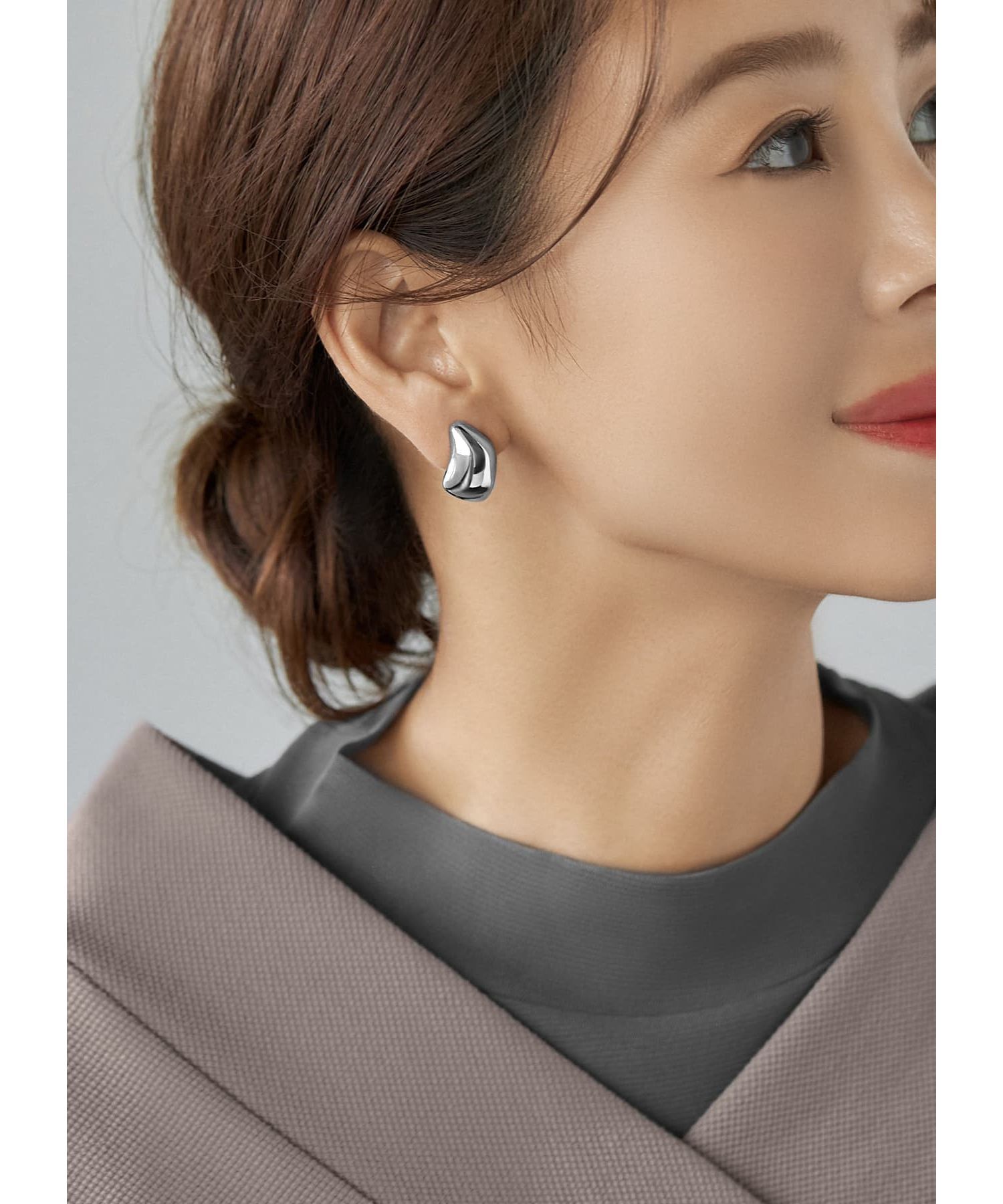 STYLE DELI「膨らみパーツイヤリング」|イヤリング|