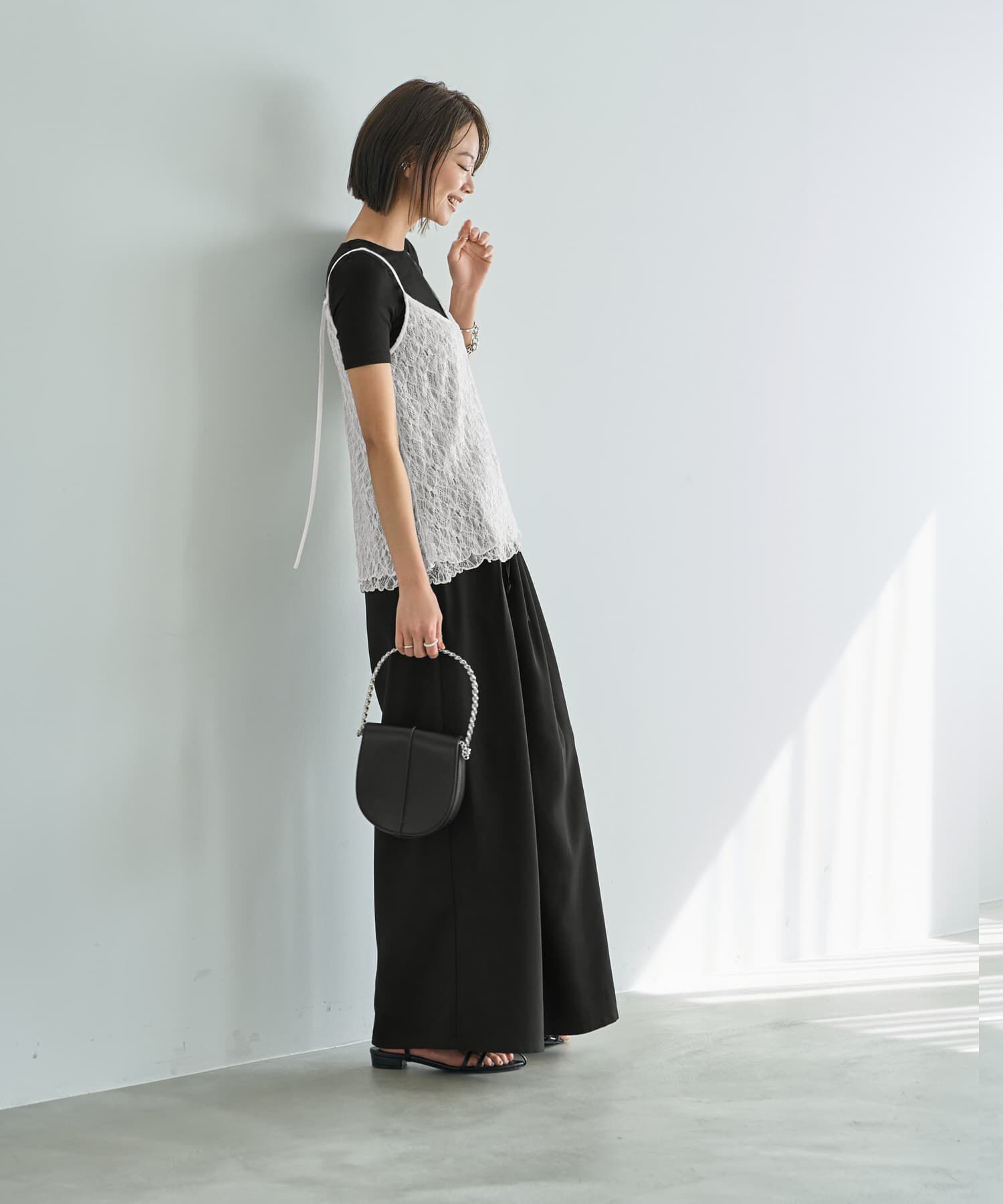 STYLE DELI「センシティブレースキャミソール」|キャミソール|