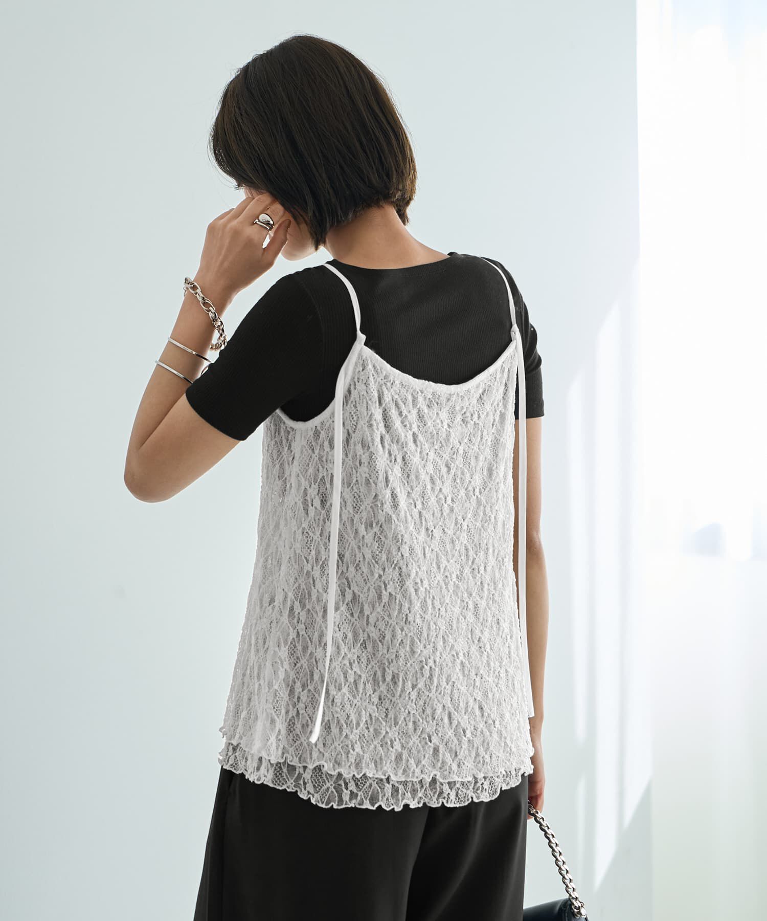 STYLE DELI「センシティブレースキャミソール」|キャミソール|