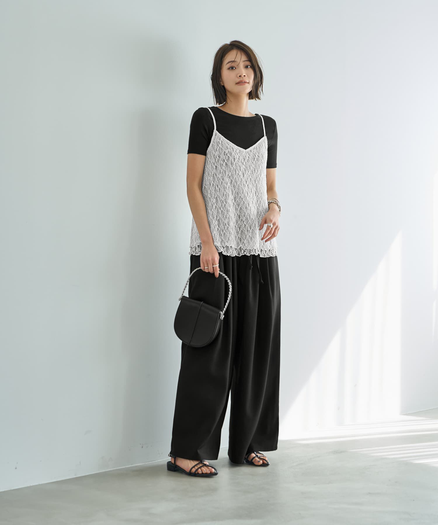 STYLE DELI「センシティブレースキャミソール」|キャミソール|