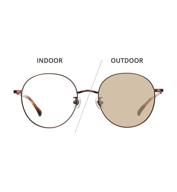  「ボストン型 調光サングラス｜レンズの色が変わるサングラス 紫外線対策」|サングラス|