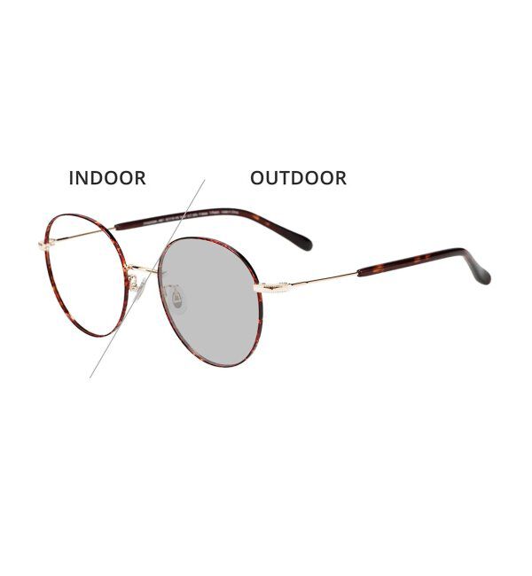  「ボストン型 調光サングラス｜レンズの色が変わるサングラス 紫外線対策」|サングラス|