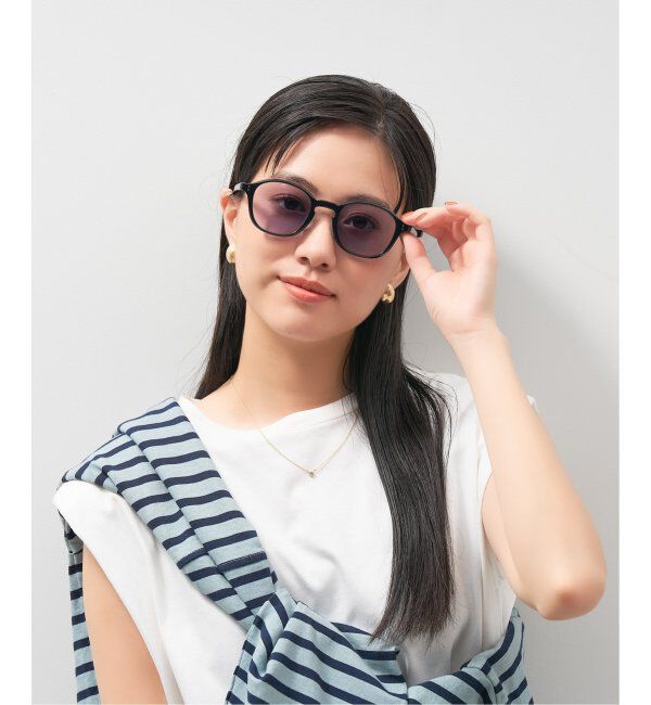 「ウェリントン型 調光サングラス レンズの色が変わるサングラス Zoff | YURIE OUTDOOR EDITION」|サングラス|
