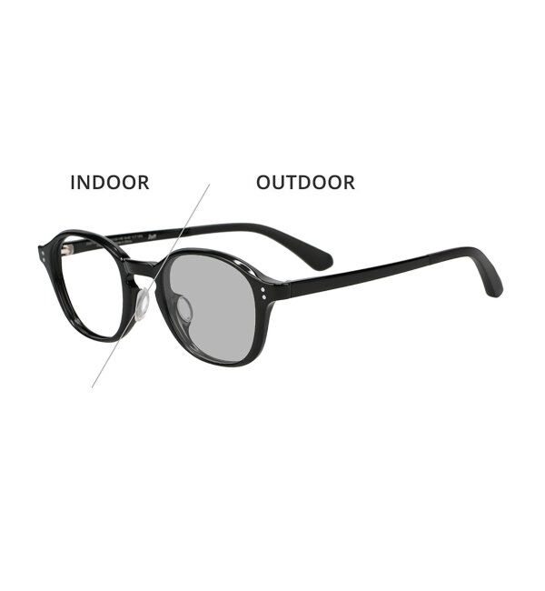  「ウェリントン型 調光サングラス レンズの色が変わるサングラス Zoff | YURIE OUTDOOR EDITION」|サングラス|