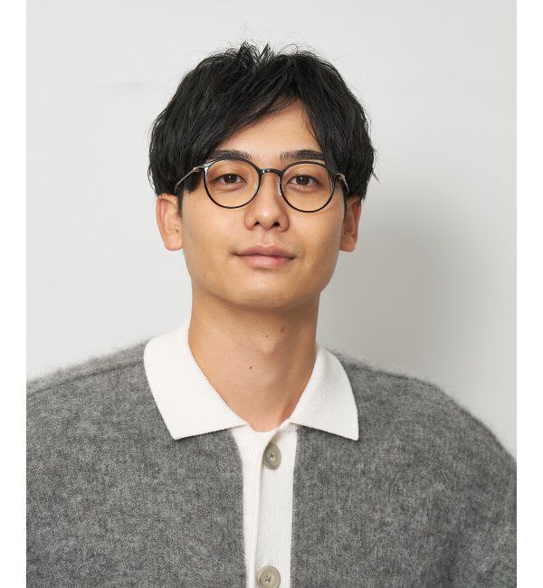  「ボストン型 メガネ 軽量 大人可愛い おうちメガネ 伊達メガネ レンズ交換券付」|メガネ|