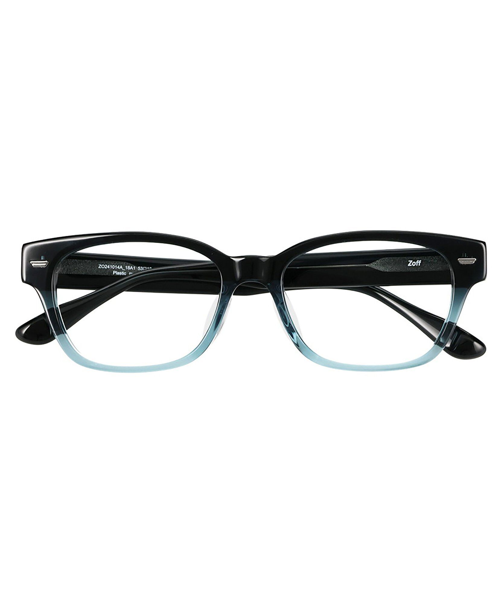  「Zoff｜メガネ｜黒縁フレーム 伊達・度付き｜FASHION VINTAGE レンズ交換券付」|メガネ|