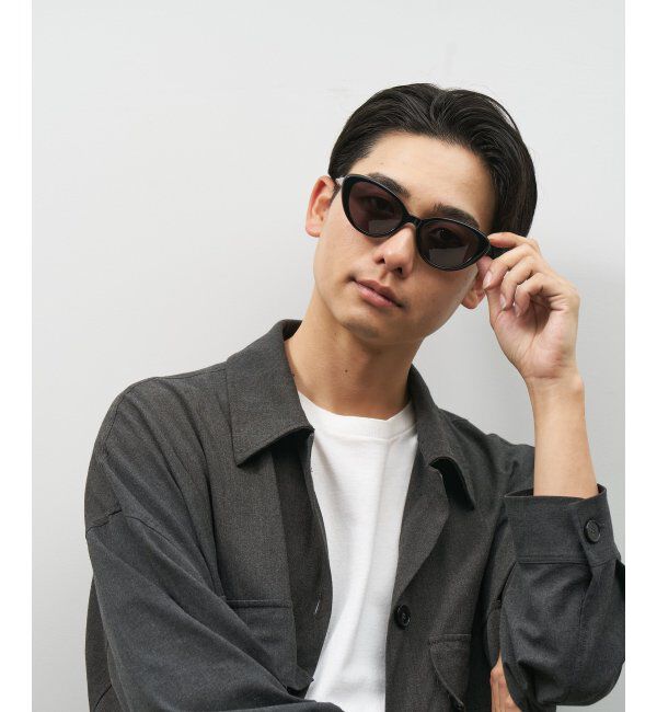  「Zoff｜サングラス｜フォックス型 キャッツアイ｜紫外線対策 UVカット」|サングラス|