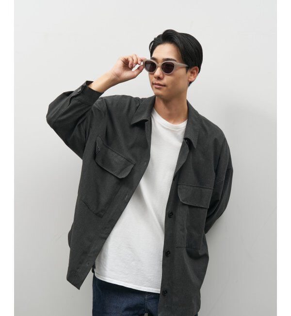  「Zoff｜サングラス｜フォックス型 キャッツアイ｜紫外線対策 UVカット」|サングラス|