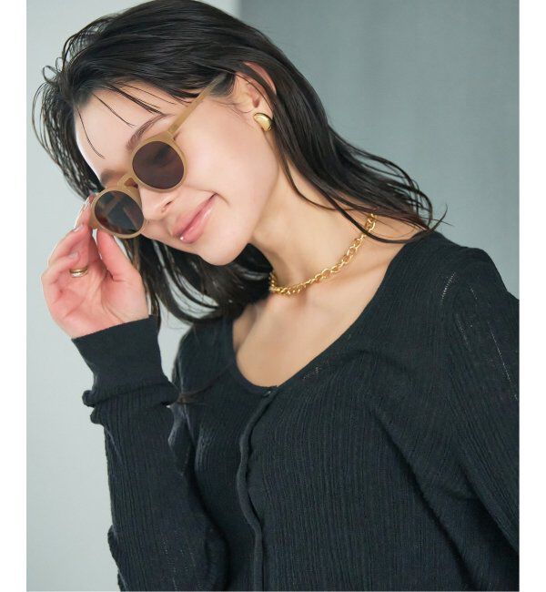  「ボストン型 サングラス | カラーレンズ 軽量 トレンド 紫外線対策 UVカット ユニセックス」|サングラス|