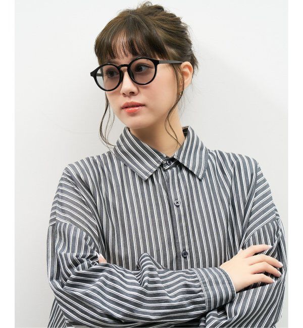  「ボストン型 サングラス | カラーレンズ 軽量 トレンド 紫外線対策 UVカット ユニセックス」|サングラス|