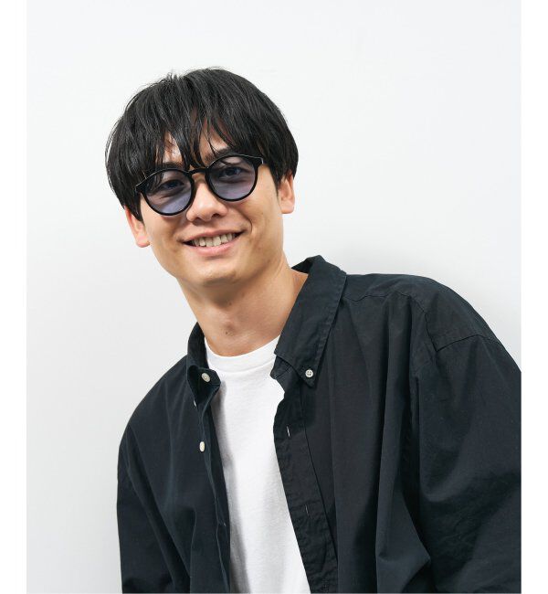  「ボストン型 サングラス | カラーレンズ 軽量 トレンド 紫外線対策 UVカット ユニセックス」|サングラス|